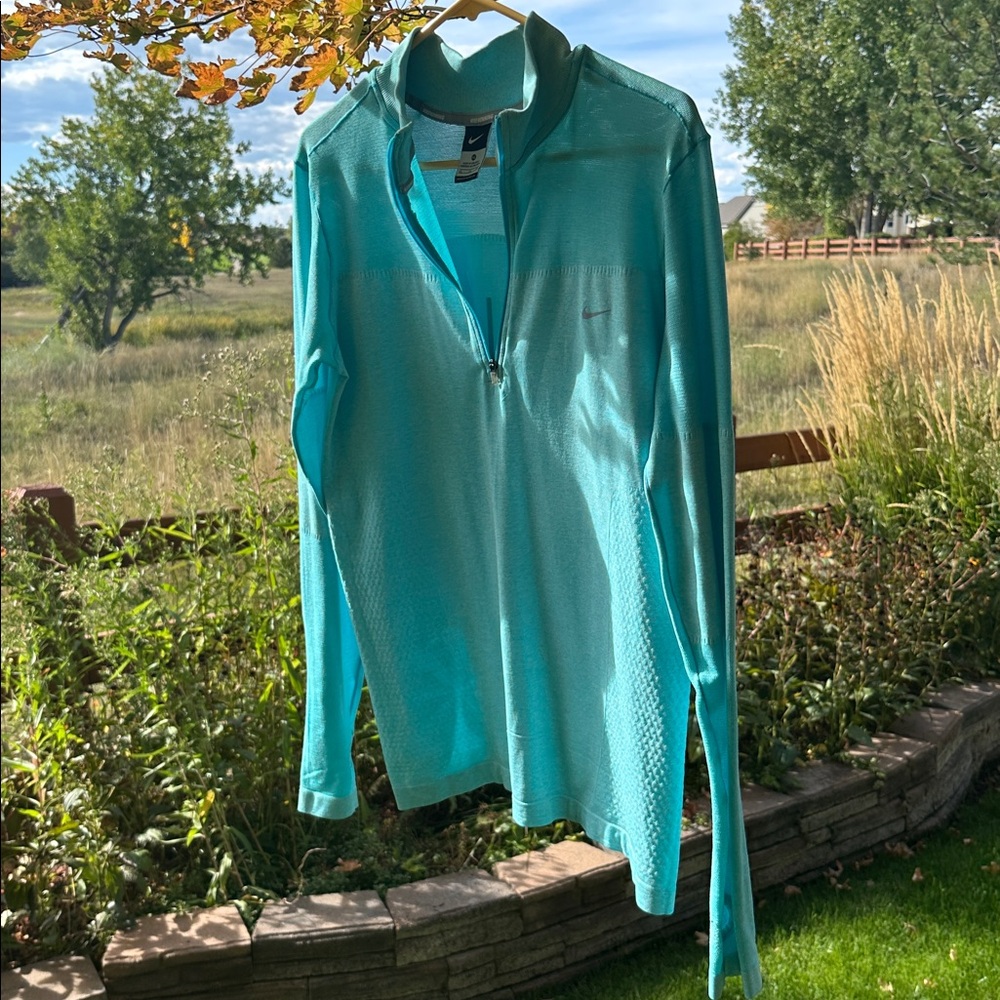 Nike Running Top [flawed, Longsleeve Aqua]
